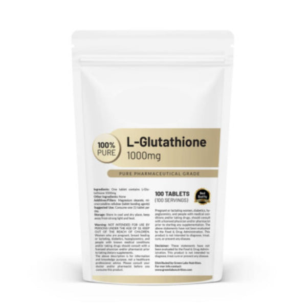 L-Glutathione 1000mg Price Ask For Update