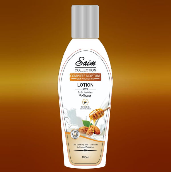 MOISTURIZING LOTION milk protien and almond